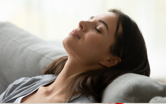 寝る前にストレッチ＆リラックスでストレス対策