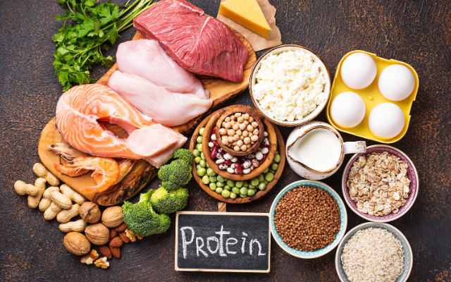50歳の急な老け対策にはタンパク質を適量摂る